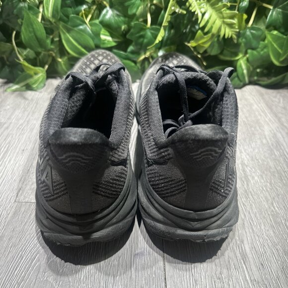 Hoka One One Sneakers Mens 11 D Clifton 9 Black 1127895 BBLC Running Gym Shoes main image 9
